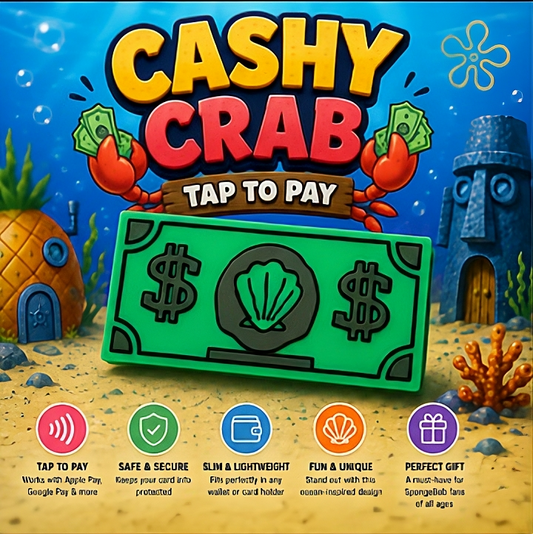 Cashy Crab™ Tap-To-Pay Shell Dollar